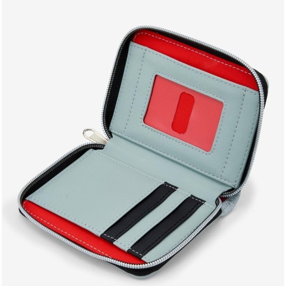 NEW! Loungefly Disney The Nightmare Before Christmas Sally Cauldron Roses WALLET - Picture 3 of 4